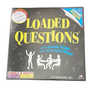 Loaded Questions Board Game - Black